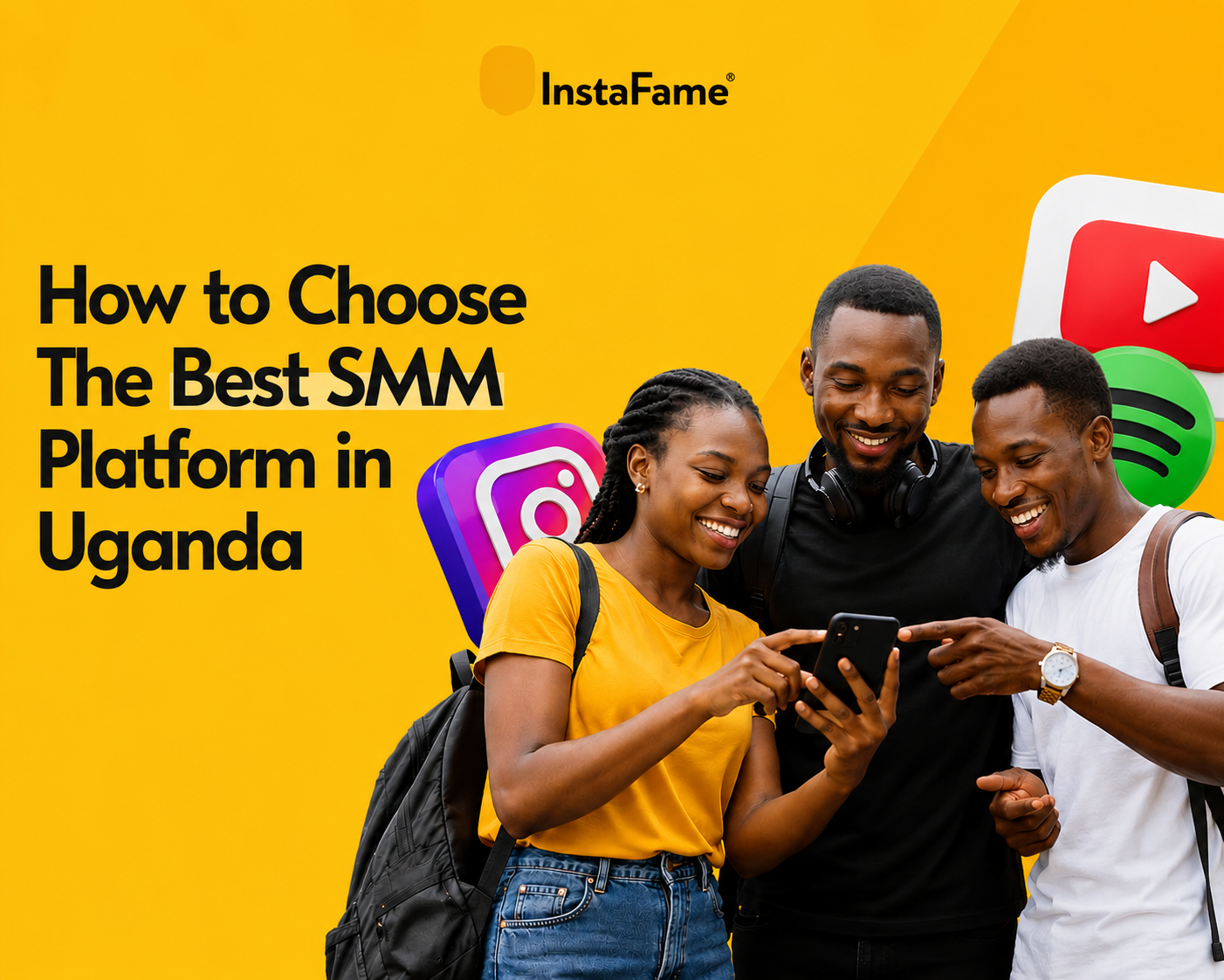 InstaFame SMM Panel Uganda — Social media marketing services for Instagram, TikTok, and YouTube growth in Uganda