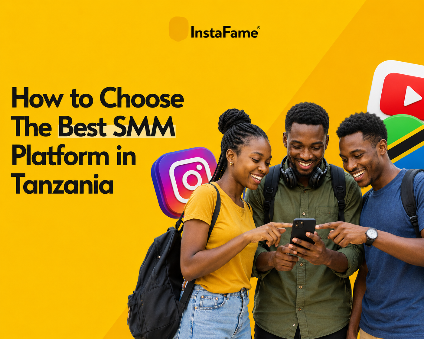 InstaFame SMM Panel Tanzania — Social media marketing panel for Tanzanian creators offering Instagram, TikTok, and YouTube services
